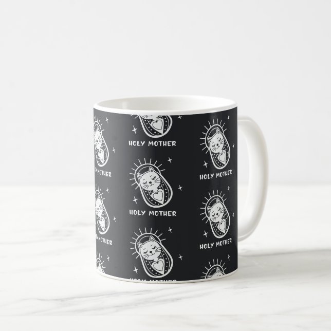 Holy Mother Cats-a-Tonic Mug (Front Right)