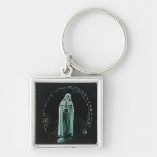 Holy Mother Mary and Baby Jesus Christian Keychain
