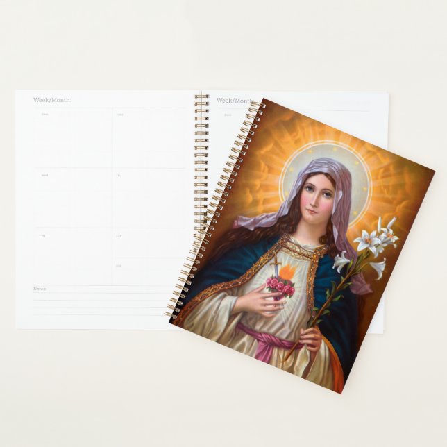 Holy Mother Mary Immaculate heart,St Mary,Catholic Planner (Display)