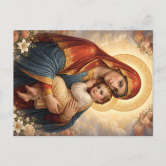 Holy Mother of God – Divine Love & Protection´11 Holiday Postcard
