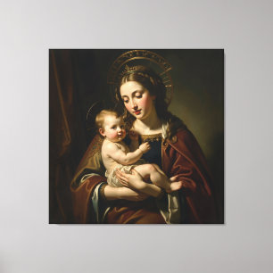 Holy Mother of God – Divine Love & Protection´1 Canvas Print