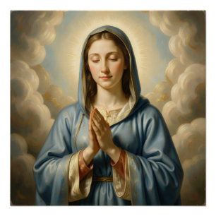 Holy Mother of God – Divine Love & Protection Poster