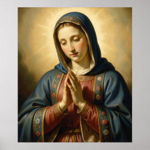 Holy Mother of God – Divine Love & Protection Poster