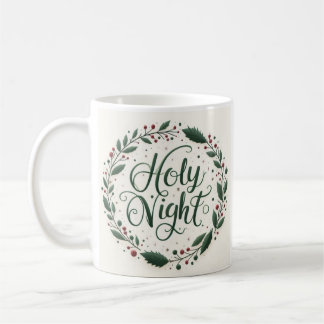 Holy Night Christmas Coffee Mug