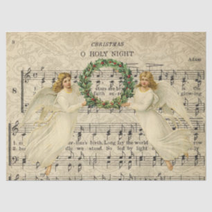 Holy Night Decoupage Paper