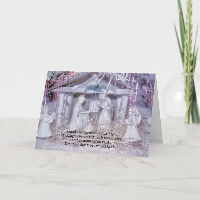 HOLY NIGHT Greeting Card (Front)