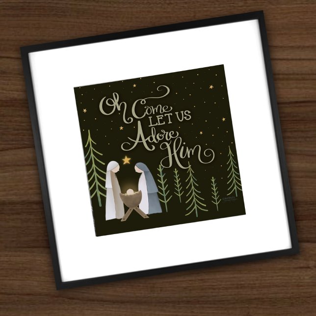 Holy Night Holy Family Inspirivity Photo Print (Creator Uploaded)