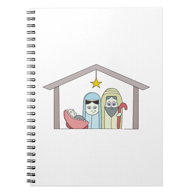 Holy Night Nativity Notebook (Front)