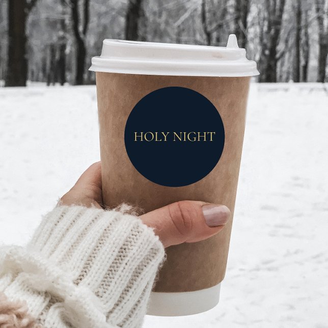 Holy Night Sticker #3 – Navy Christian Christmas (Créateur téléchargé)