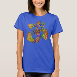 Holy OM - Ornament gold coloured T-Shirt