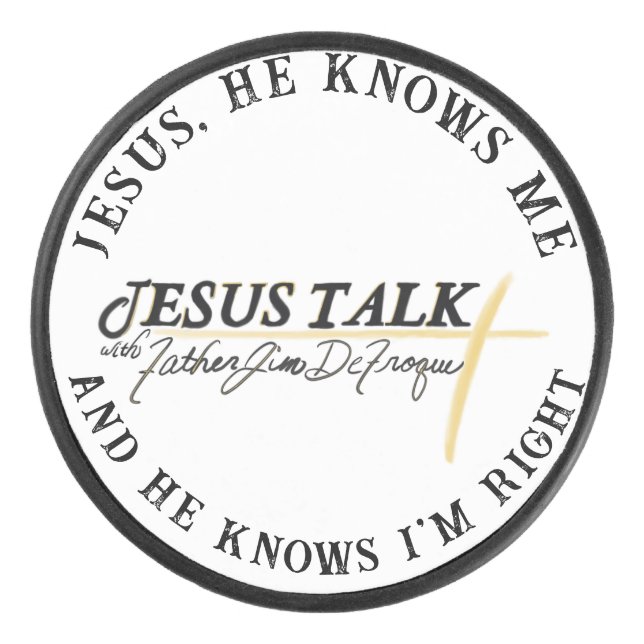 Holy Puck! Hockey Puck (Front)