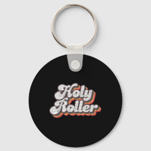 Holy Roller Disco Outfit 70s Costume For Women Keychain