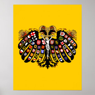 Holy Roman Empire Flag Poster
