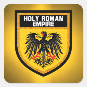 Holy Roman Empire Flag Square Sticker