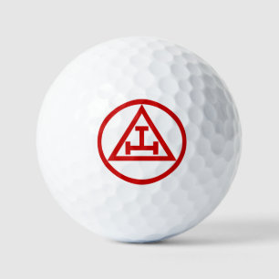 Holy Royal Arch Freemason Masonic  Golf Balls
