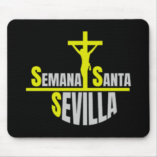 Holy Seville Week - Inspiring Religious Design Mouse Pad