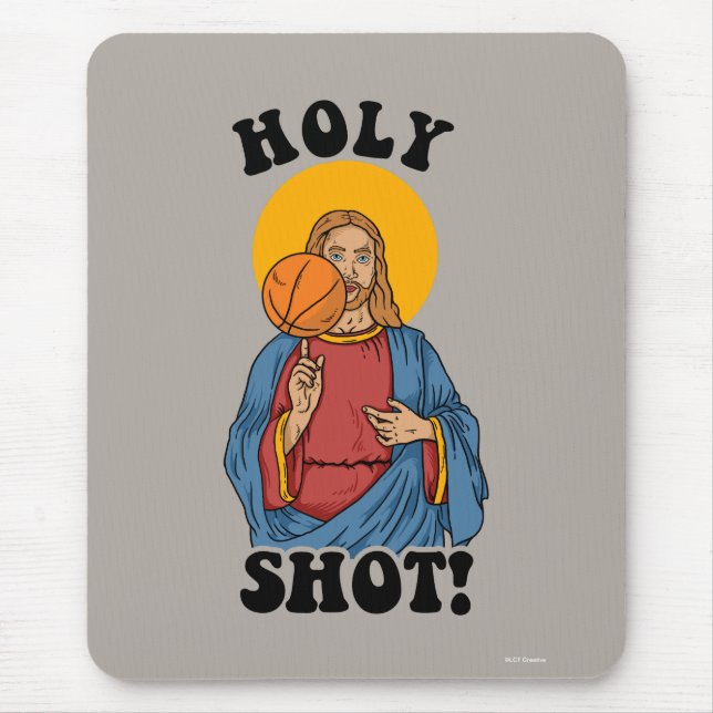 Holy Shot Mouse Pad (Front)