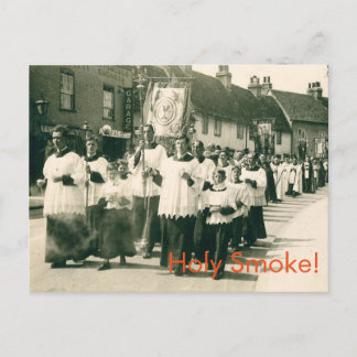 Holy Smoke! Postcard