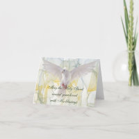 Holy Spirit Christmas Greeting Card