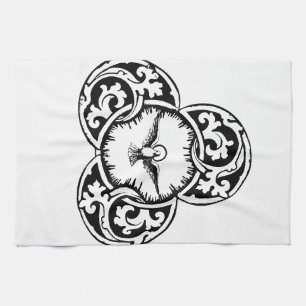 Holy Spirit Dove Christian symbol Kitchen Towel