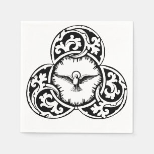 Holy Spirit Dove Christian symbol Napkin