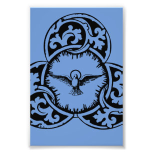 Holy Spirit Dove Christian symbol Photo Print