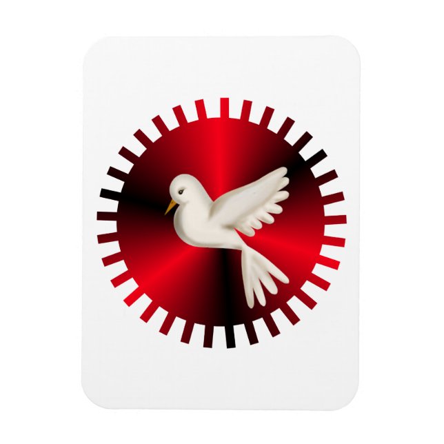 Holy Spirit Dove Magnet (Vertical)