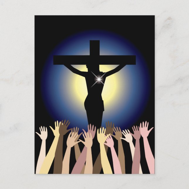 Holy Spirit Easter Holiday Postcard (Front)