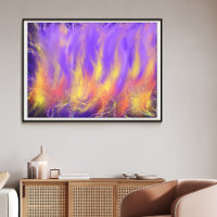 Holy Spirit Fire Christian Prophetic Abstract Art