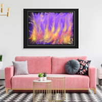 Holy Spirit Fire Christian Prophetic Abstract Art
