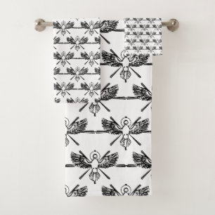 Holy Spirit in form of dove Bath Towel Set
