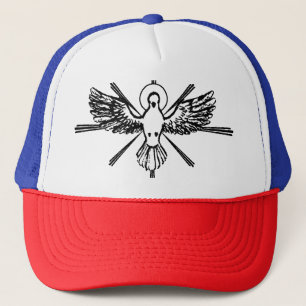 Holy Spirit in form of dove Trucker Hat