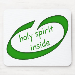 Holy Spirit Inside Christian Mouse Pad