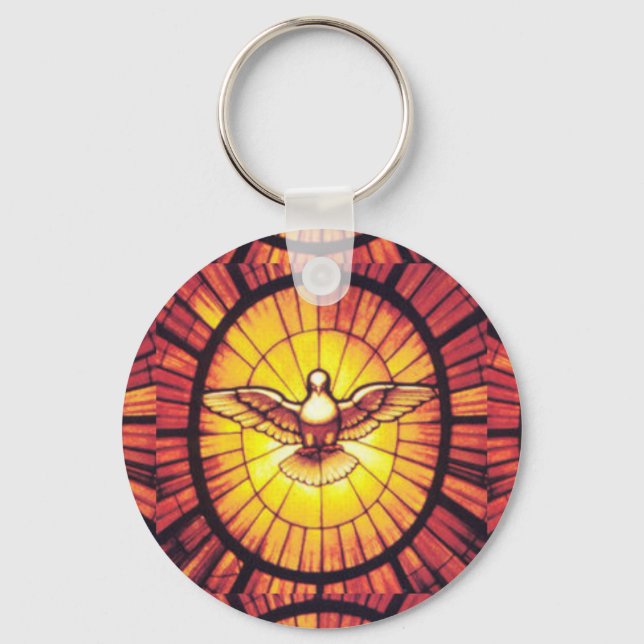 HOLY SPIRIT KEYCHAIN (Front)