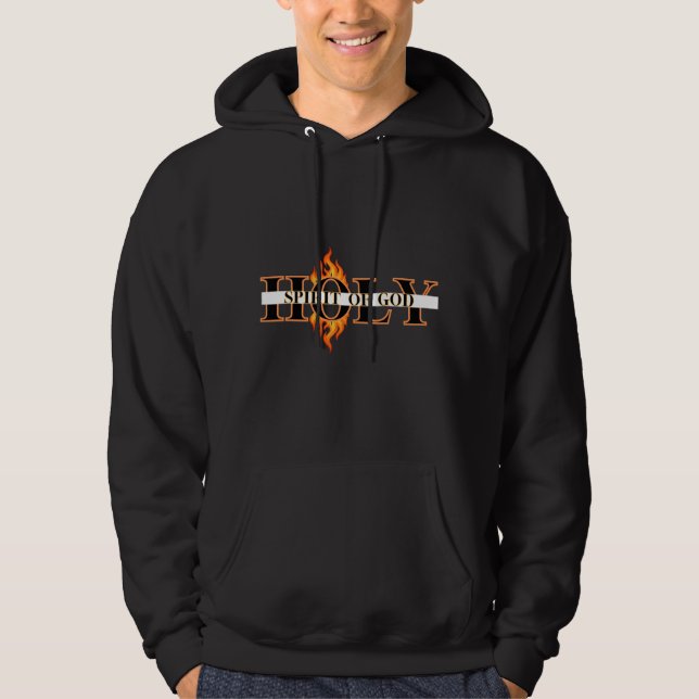 Holy Spirit of God Unisex Hooded Sweatshirt (Front)