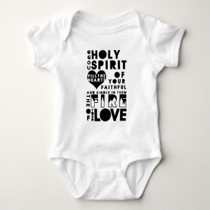 Holy Spirit Prayer Baby Bodysuit