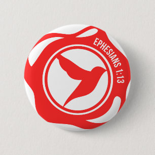 Holy Spirit Seal 2 Inch Round Button
