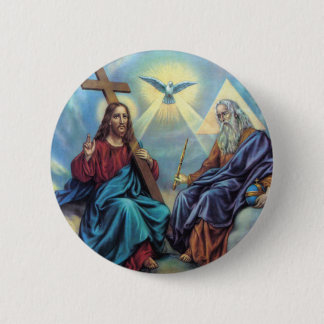 Holy Trinity 2 Inch Round Button