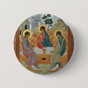Holy Trinity 2 Inch Round Button