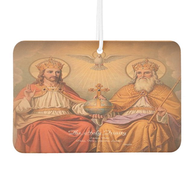 Holy Trinity Air Freshener (Front)