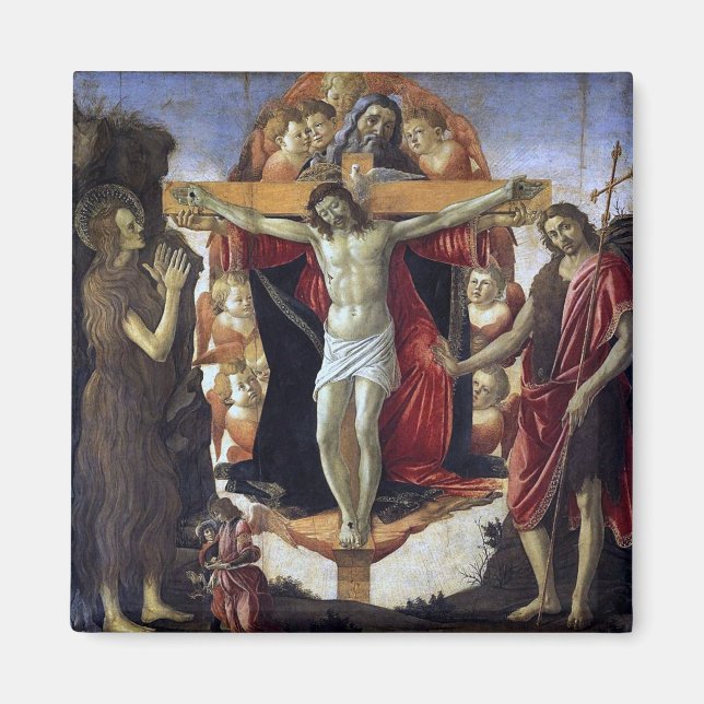 Holy Trinity - Botticelli Magnet (Front)
