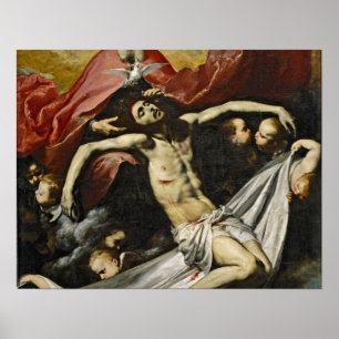 Holy Trinity by Jusepe de Ribera Poster