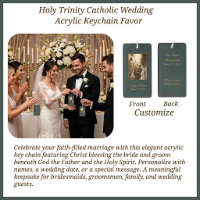 Holy Trinity Catholic Wedding Bridesmaid Gifts