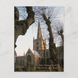 Holy Trinity Church, Stratford upon Avon Postcard
