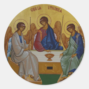 Holy Trinity Classic Round Sticker