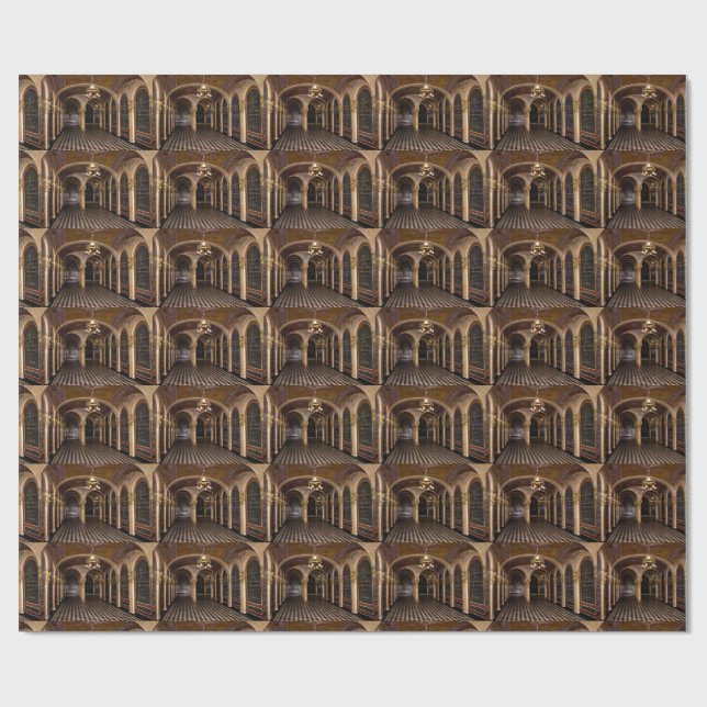 Holy Trinity Greek Orthodox Church Wrapping Paper (Flat)