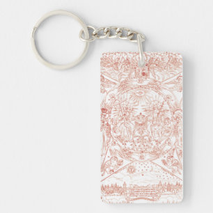 Holy Trinity in Glory Keychain