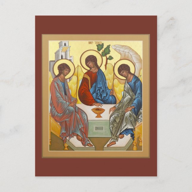 Holy Trinity Prayer Card (Front)