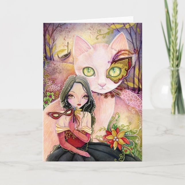 Holy Venice Night - blank card (Front)