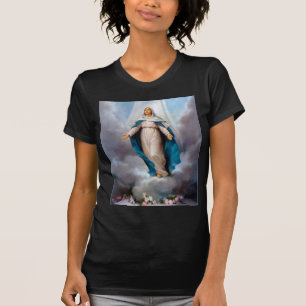 Holy virgin Mary, Jesus &  Gods Mother, saint Mary T-Shirt